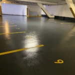 Nová podlaha v parkovacích prostorách Slovenské Ambasády v Londýně