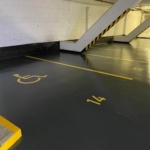 Nová podlaha v parkovacích prostorách Slovenské Ambasády v Londýně